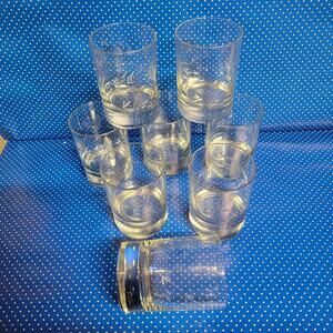 8 Vintage Princess House Heritage Flat Tumblers 524, 10 oz
